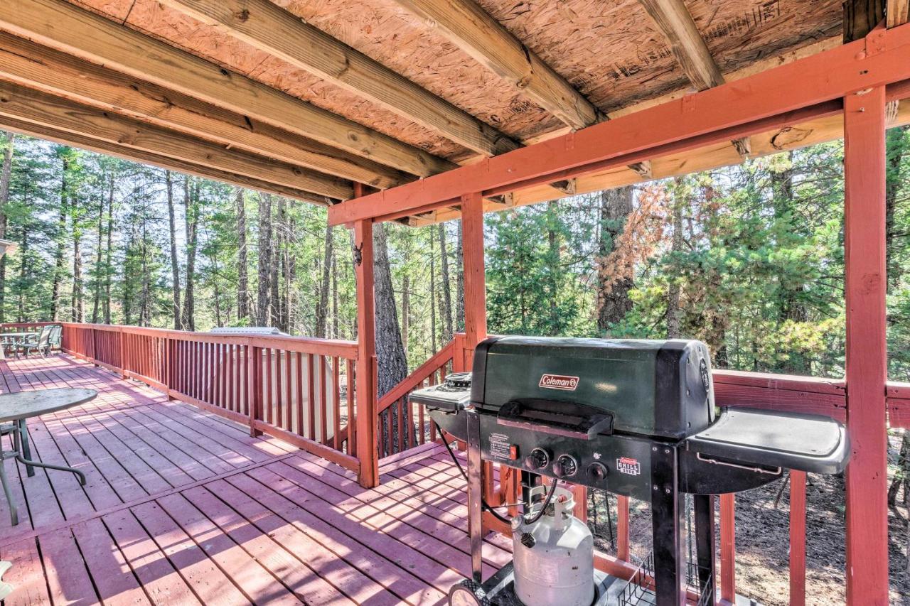Relaxing Lincoln Forest Retreat With Wraparound Deck Cloudcroft Dış mekan fotoğraf